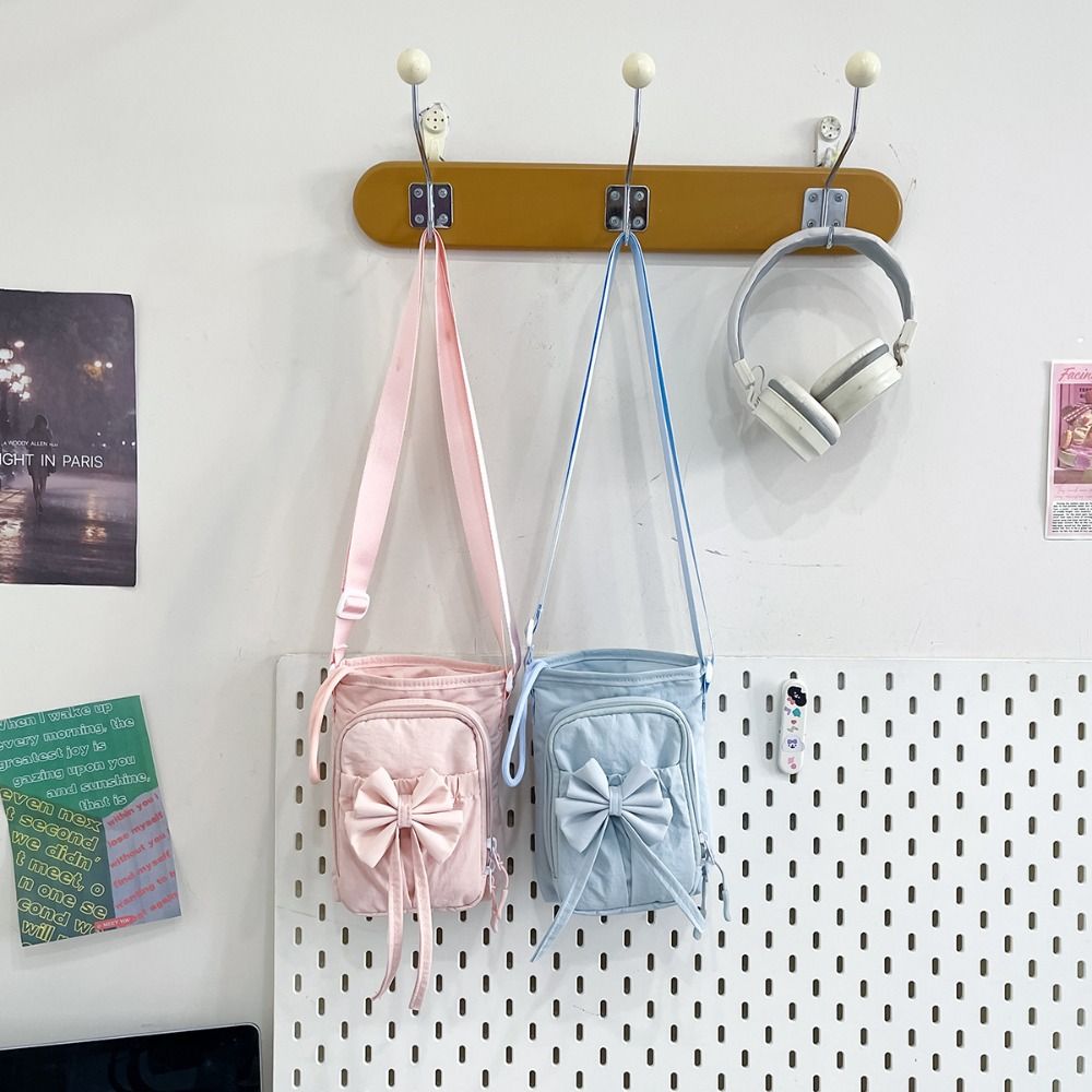 Women Bags In Amazon - Нейлоновая сумка-мессенджер на шнурке, кошелек для