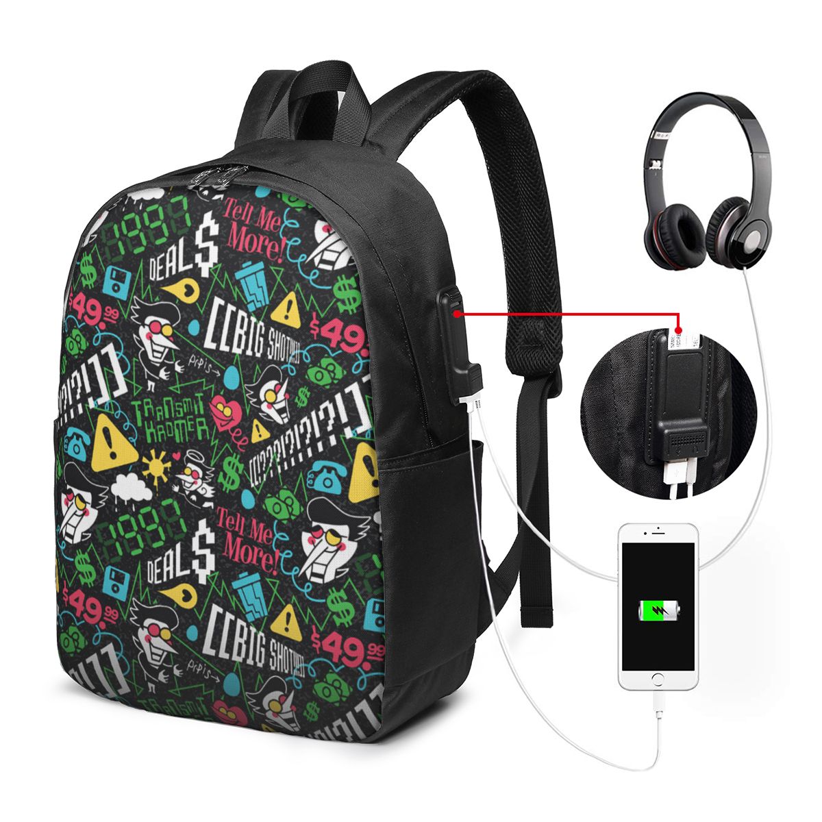 Рюкзак Deltarune SPAMTON G, до – обзор и цена Women Bags For Laptop