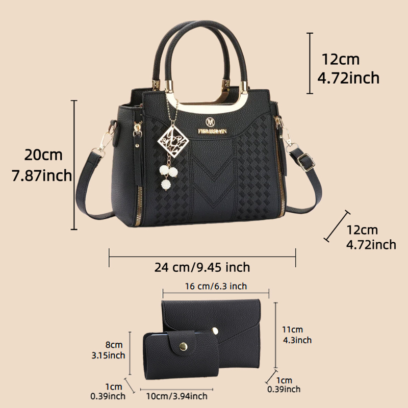Набор из 3-х сумок из искусств – обзор и цена Women'S Bags Cross Body