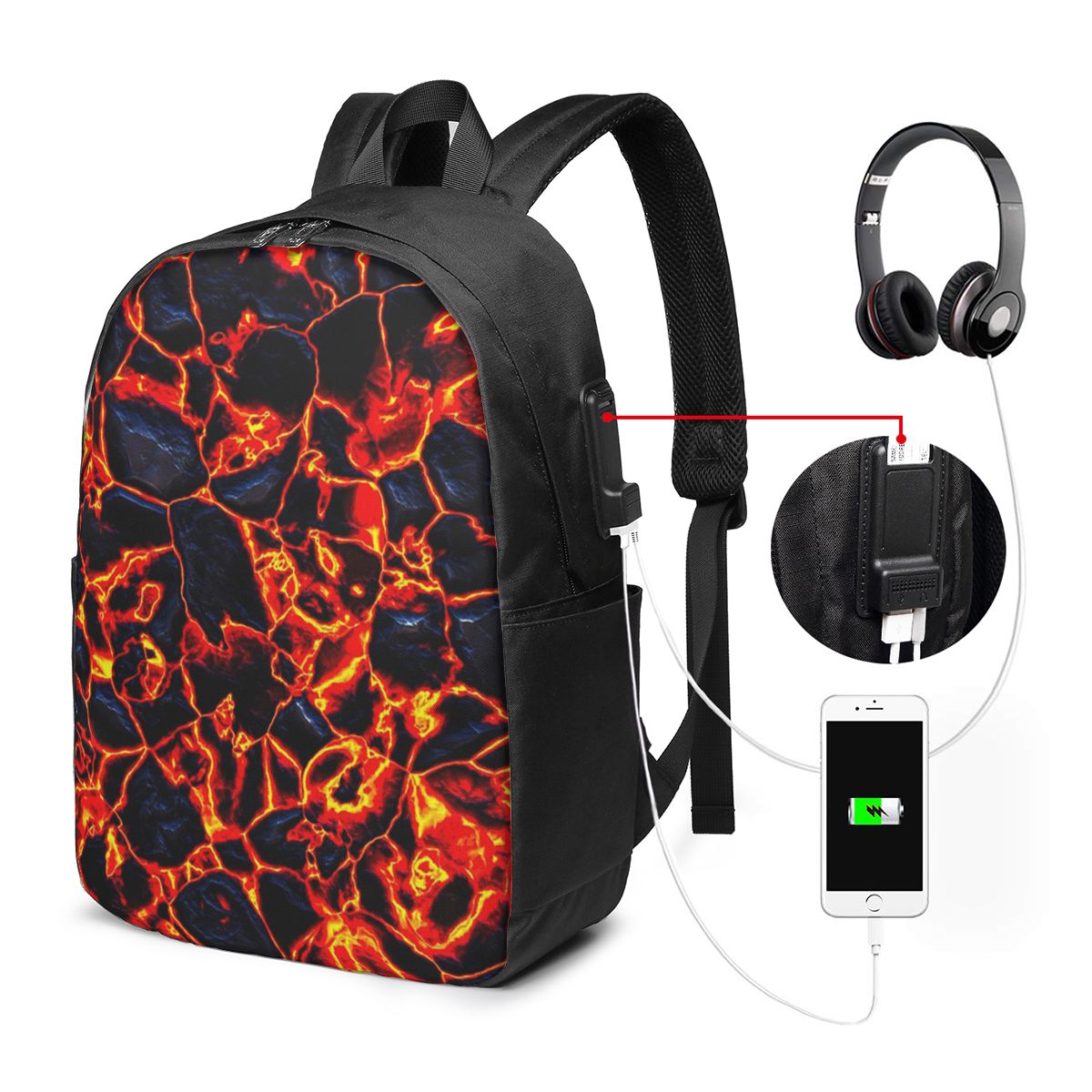 Рюкзак для ноутбука с принтом  – обзор и цена Women Bags For Laptop