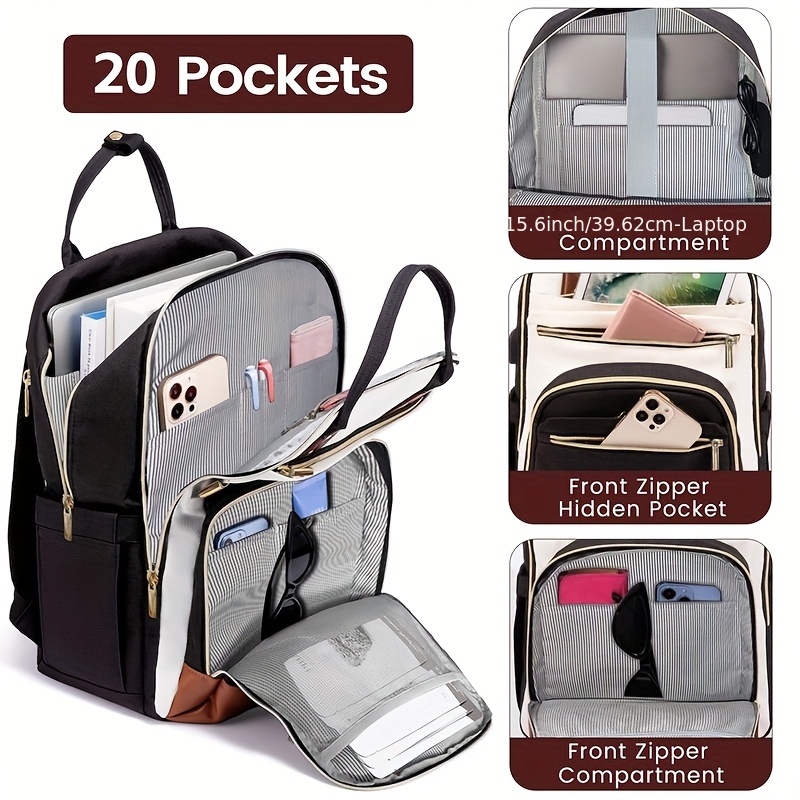 Женский двухцветный рюкзак для – обзор и цена Women Bags For Laptop