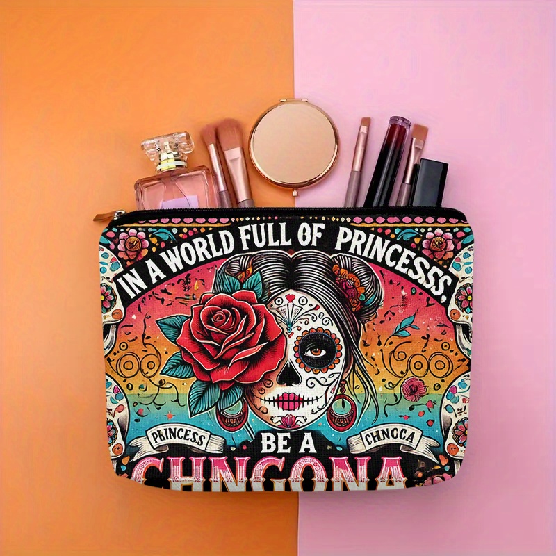 Косметичка с цветком и черепом – обзор и цена Women Bags In Amazon