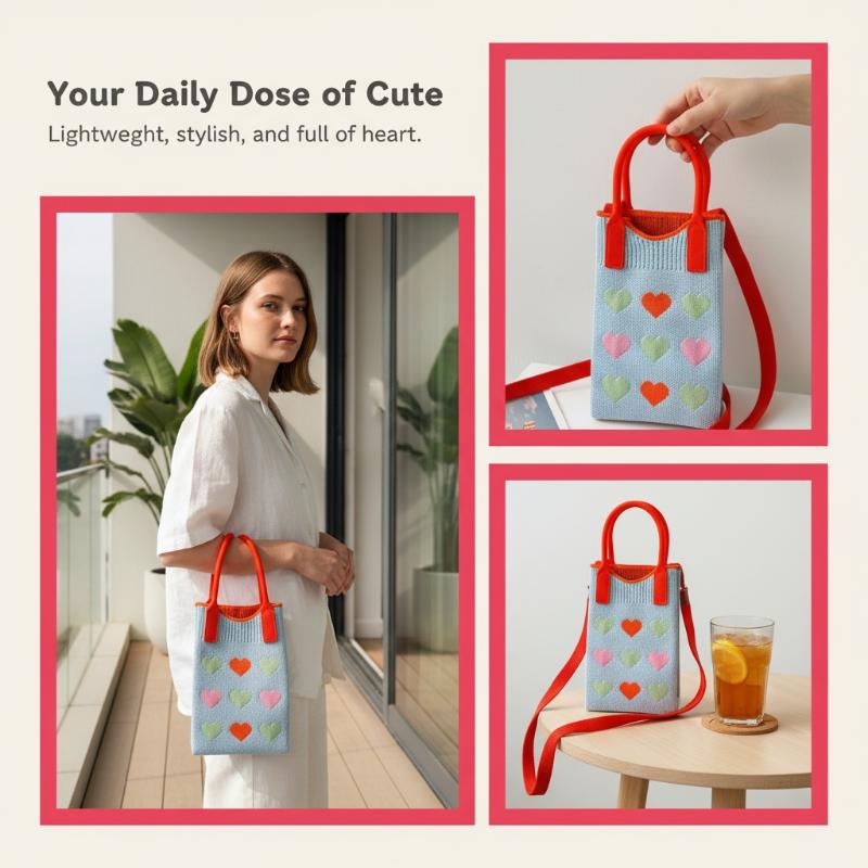 Модная вязаная мини-сумка чере – обзор и цена Women Bags In Amazon
